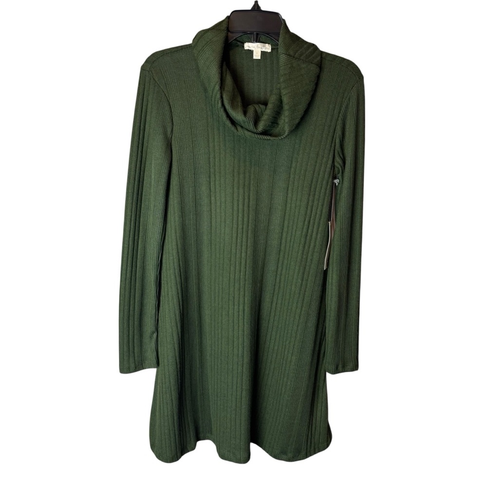 Nine Britton Green Sweater Dress